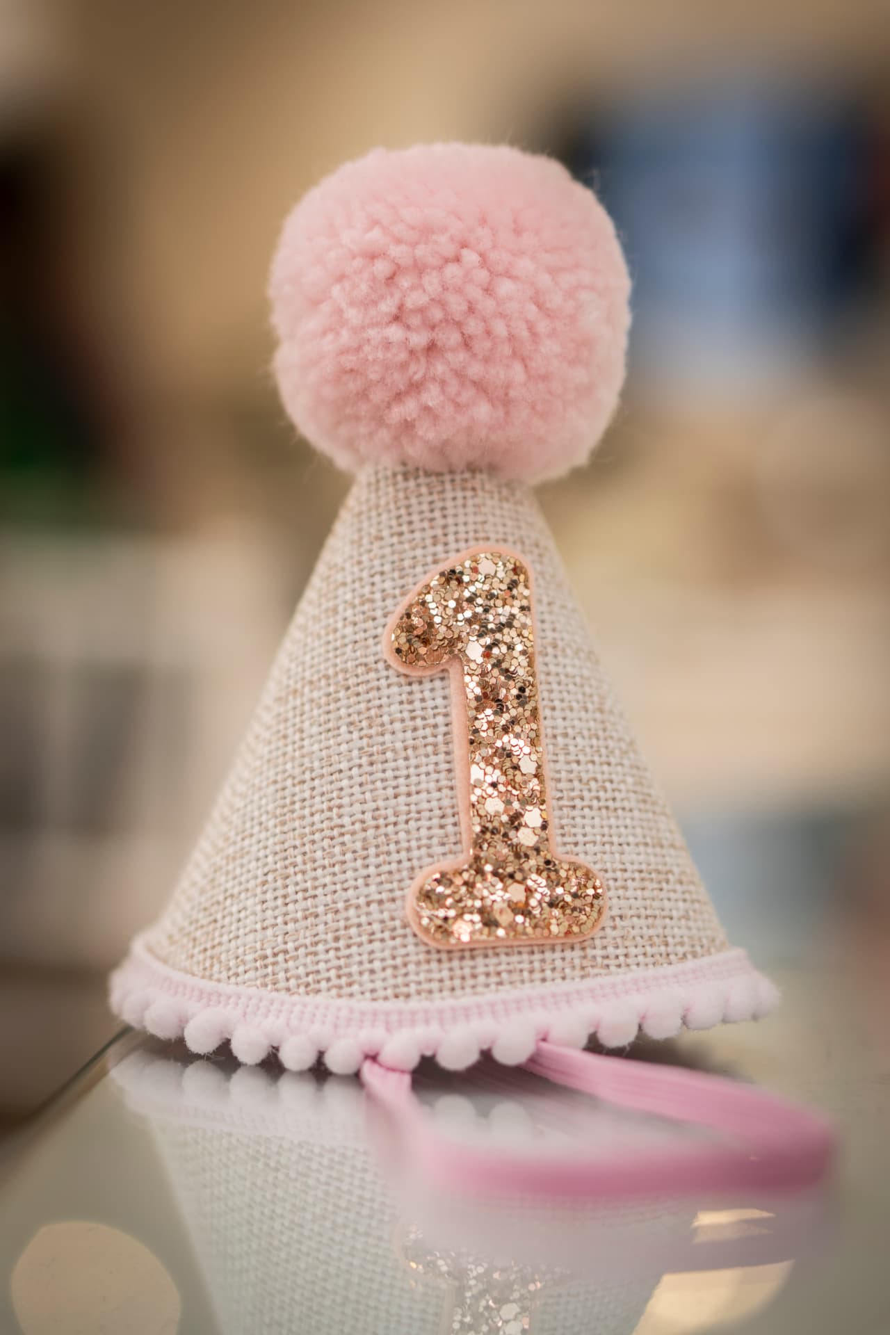 Gorrito de primer cumpleaños