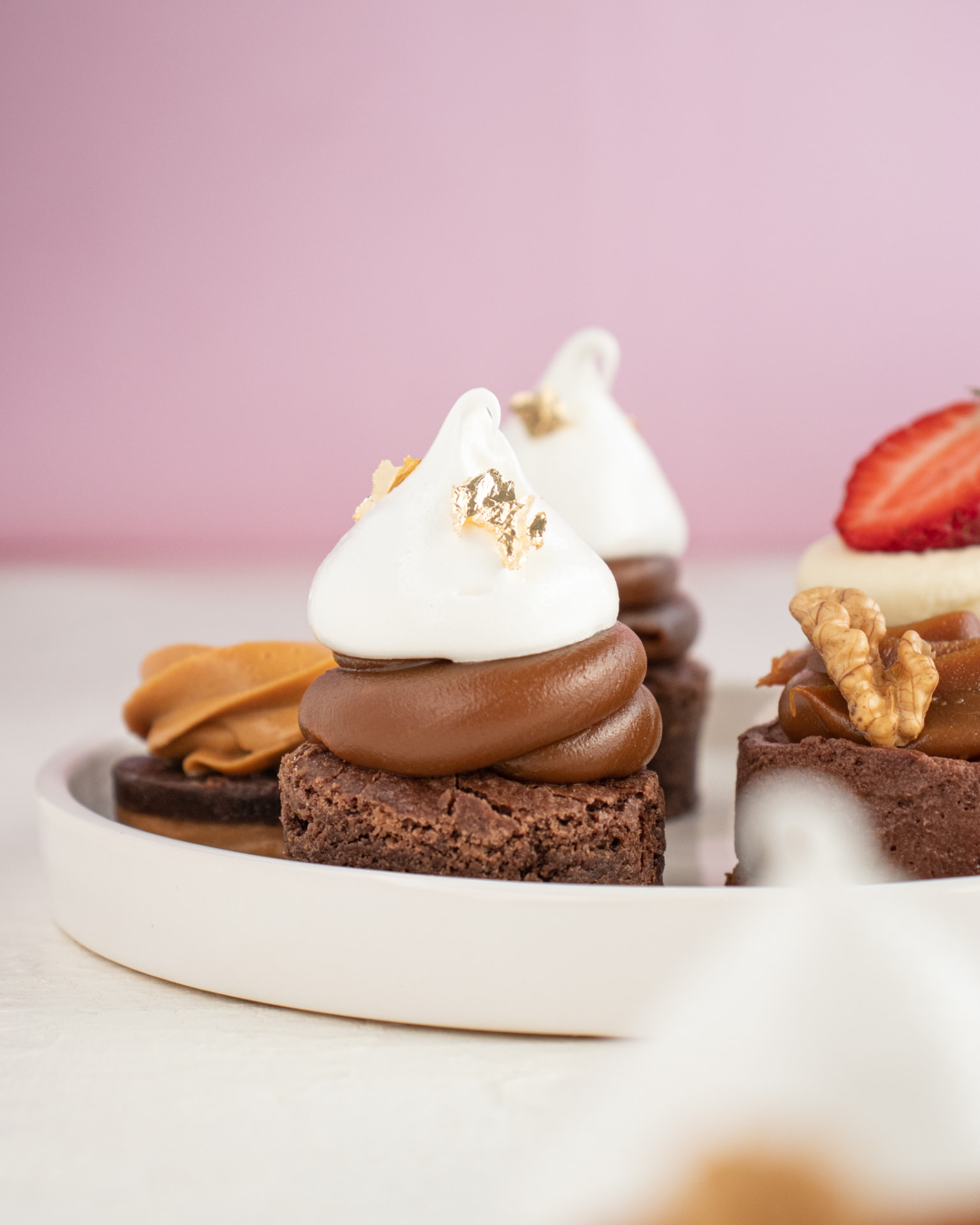 Brownie con Merengue
