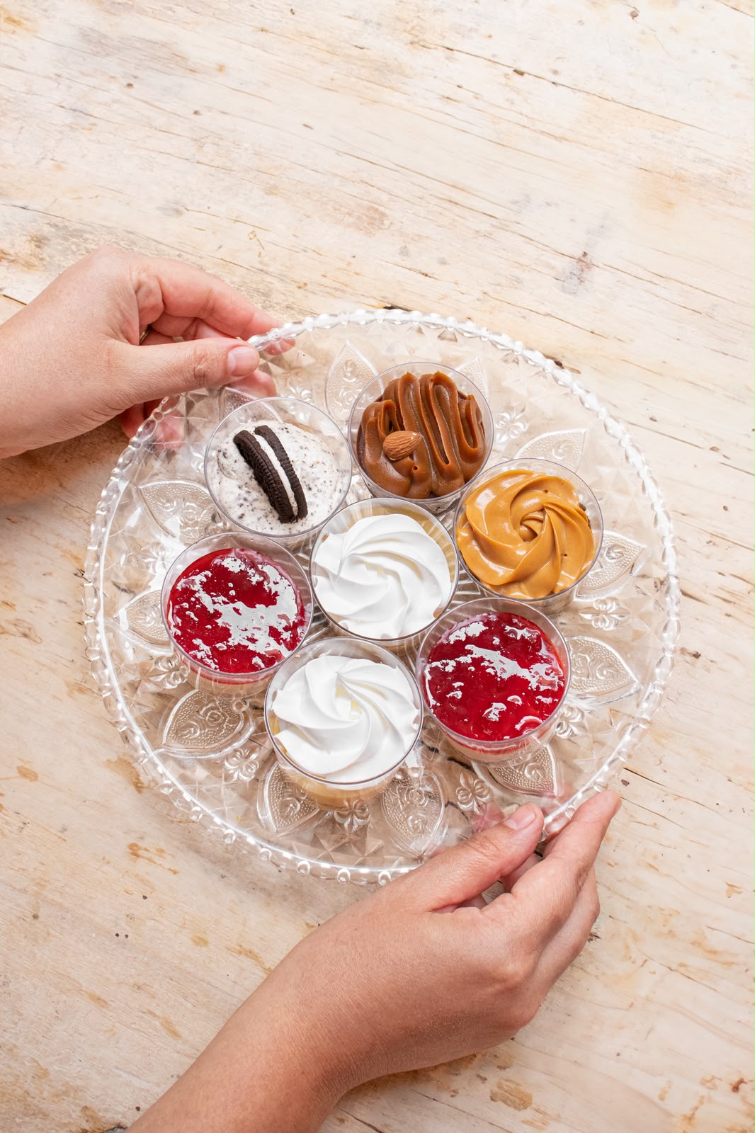 Bandeja de postres