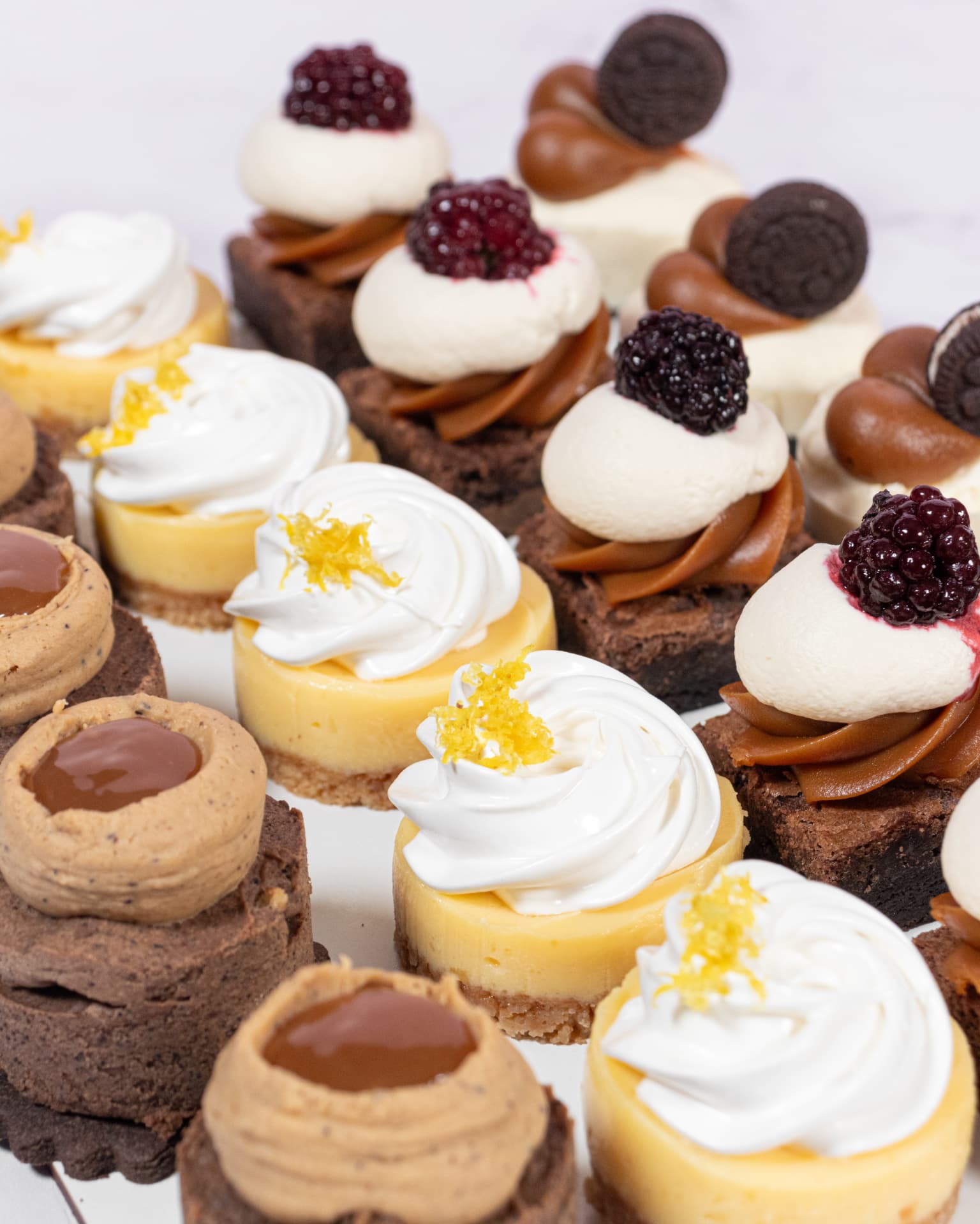 Variedad de Patiserie